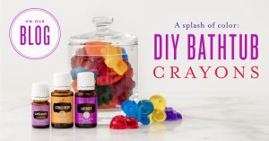 A Splash of Color: DIY Bathtub Crayons